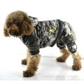 Thickening Camo Dog Clothes winter four-legs Dog Coats with detachable pants Green [PTS-013]